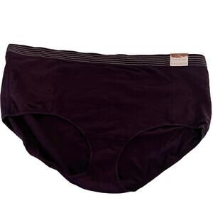 New Cacique purple cotton full briefs size 18/20